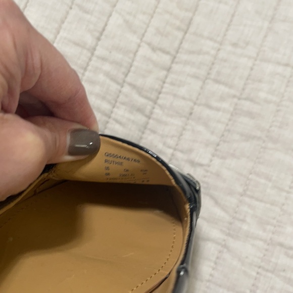 EUC Coach black patent leather loafer - Picture 8 of 8